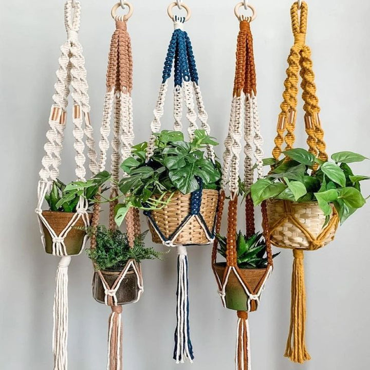 MACRAME PLANT HANGERS