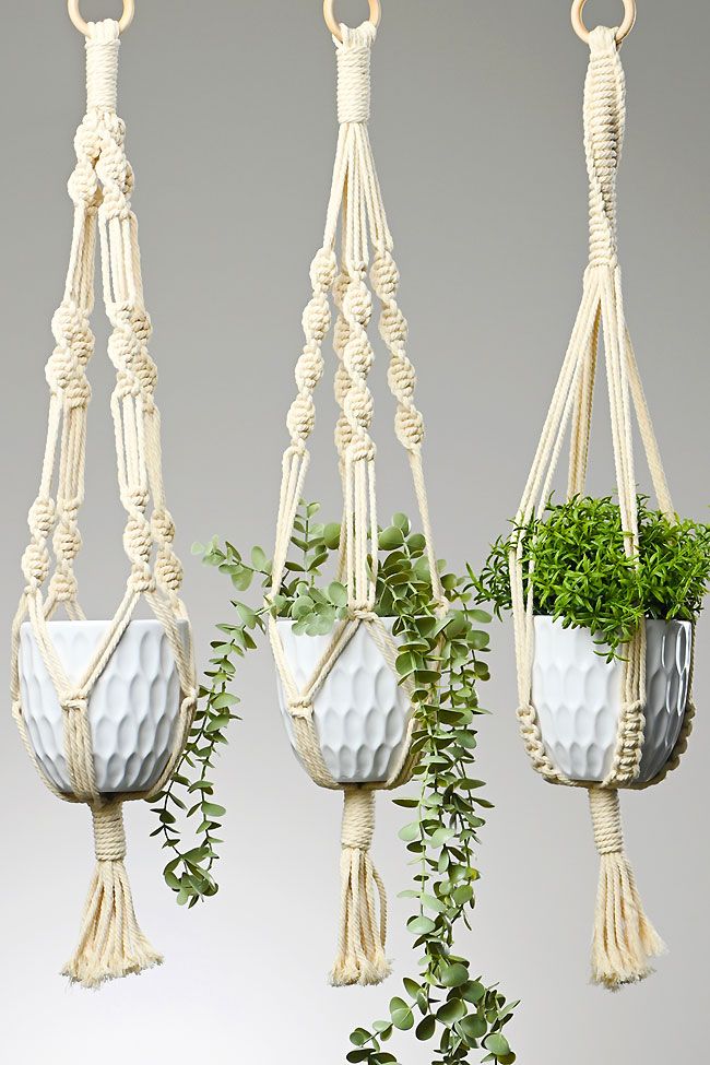 3 tier macrame plant hanger