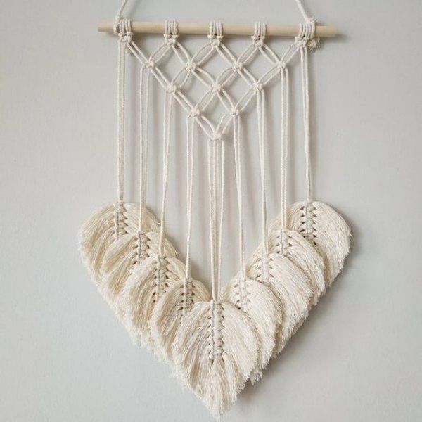 Feathers Macrame Wall Hanging