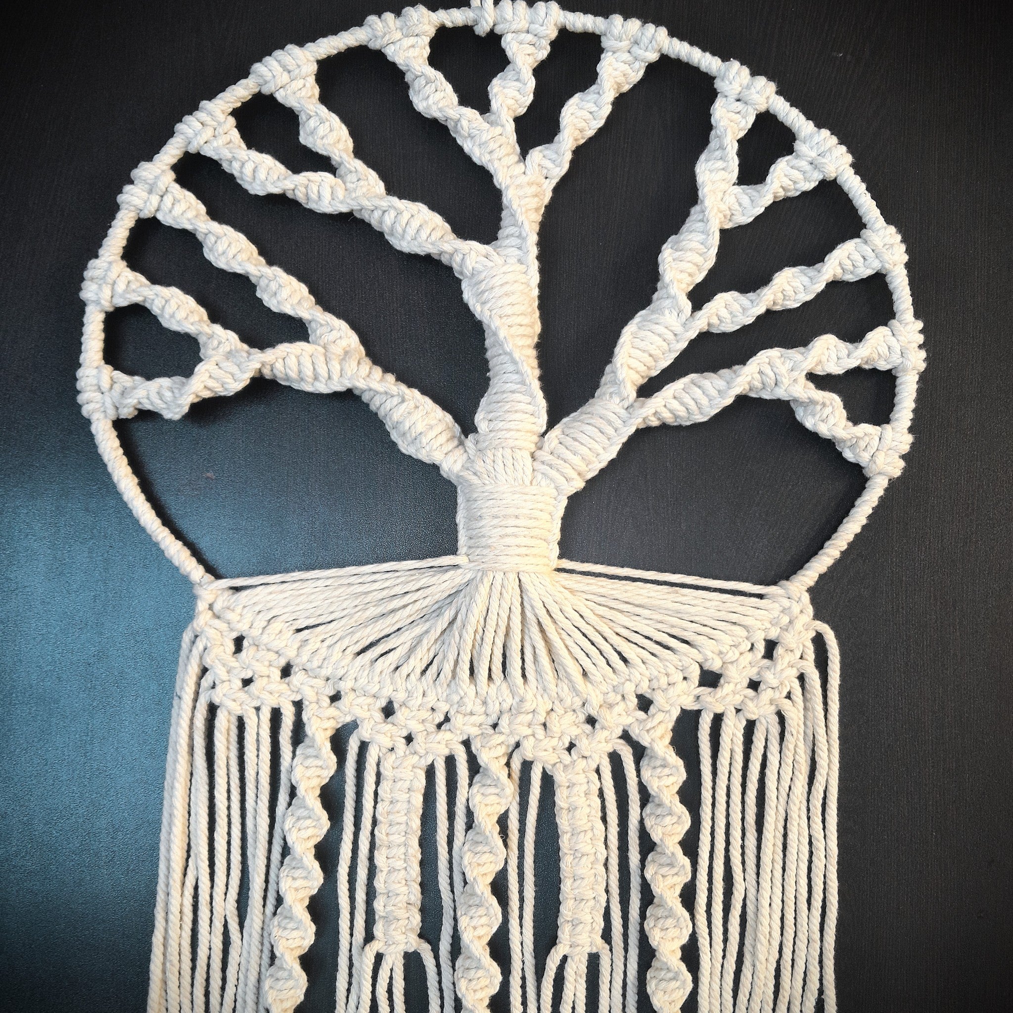 Aesthetic Macrame Dream Catcher | Tree of life Macrame | Boho Aesthetic | Room Decor | Home Decoration