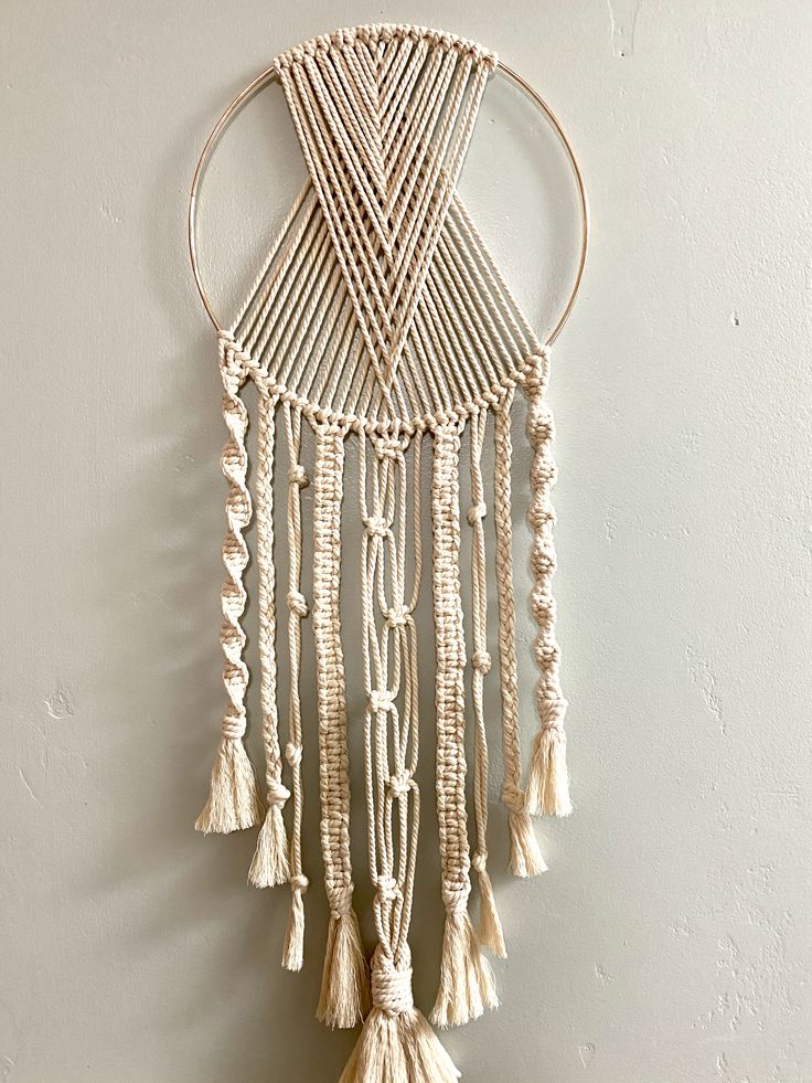 Macrame Dream Catcher | Dream Catcher | Wall Hanger | Home Decoration