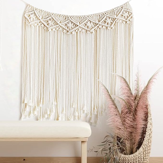 Macrame Wall Hanged Banner | Macrame Wall Decor