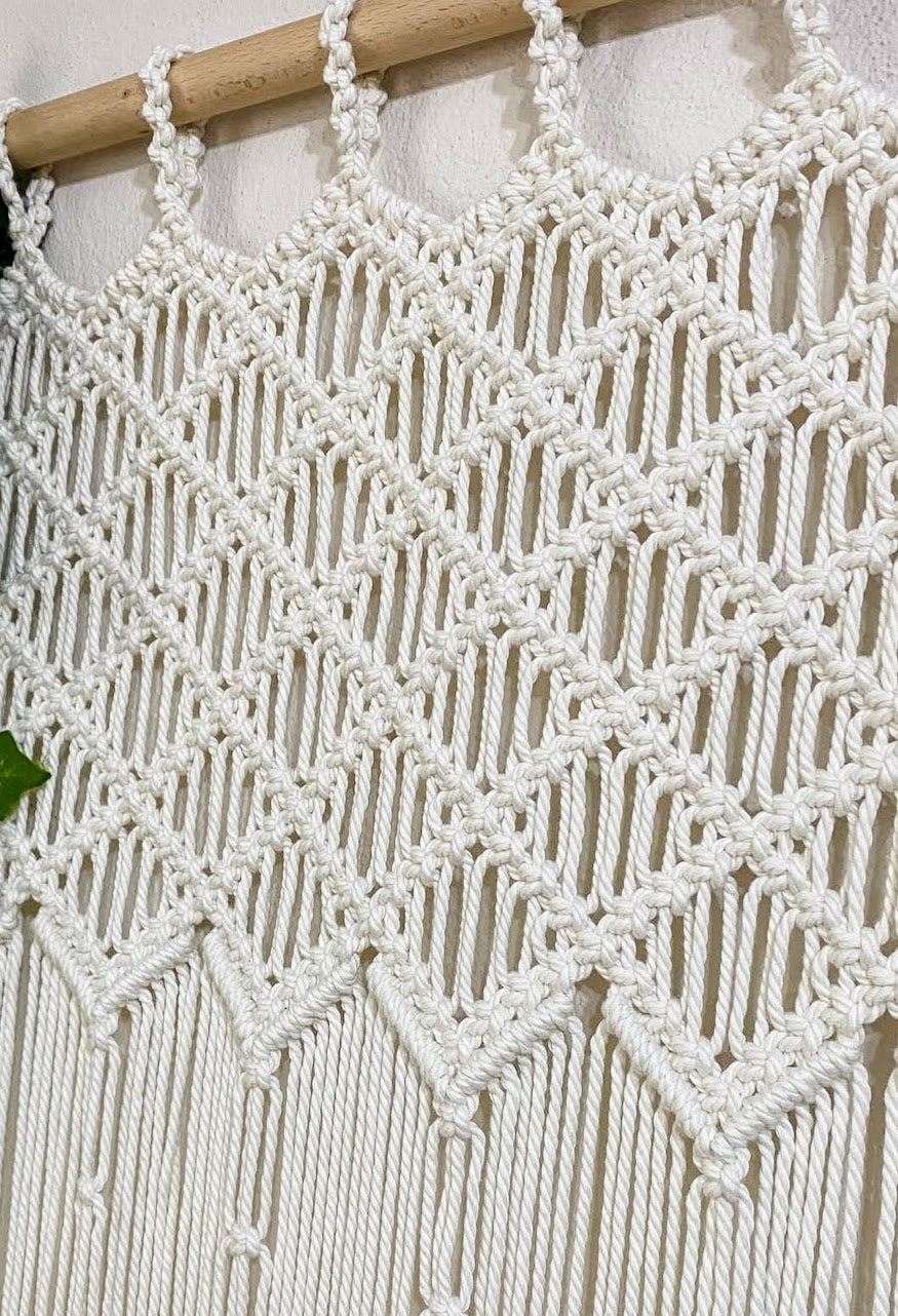 Knotted Macrame Curtains