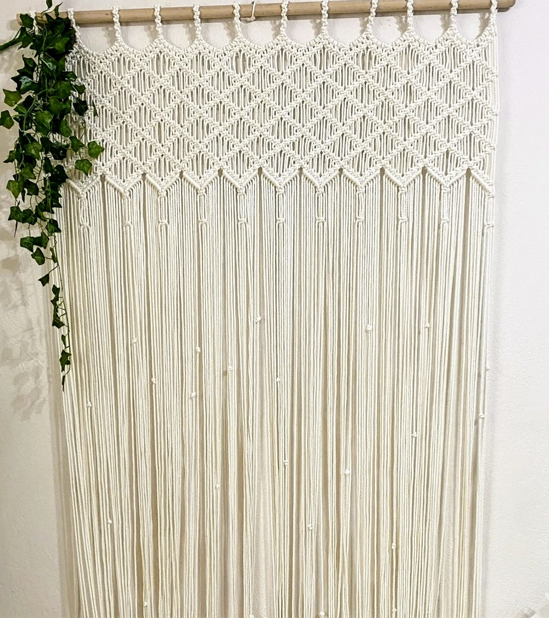 Knotted Macrame Curtains