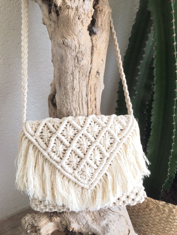 Macrame Purse for Women