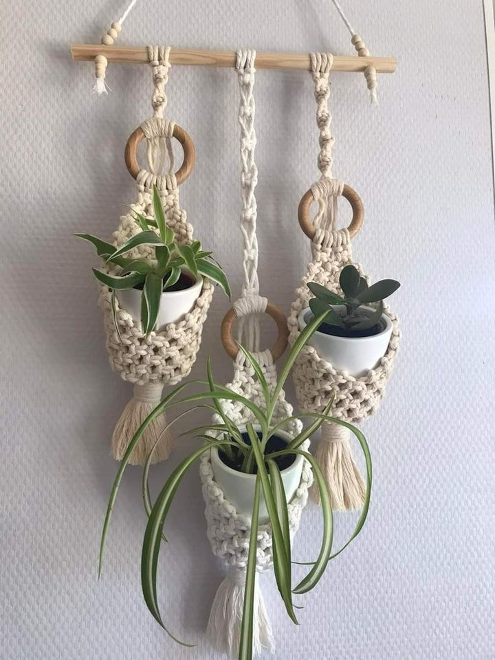 macrame plant hangers