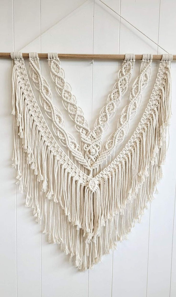 Handcrafted Boho Macrame Wall Hanging | Home Decoration | Decor Gifts | Living Room and Bedroom Decor