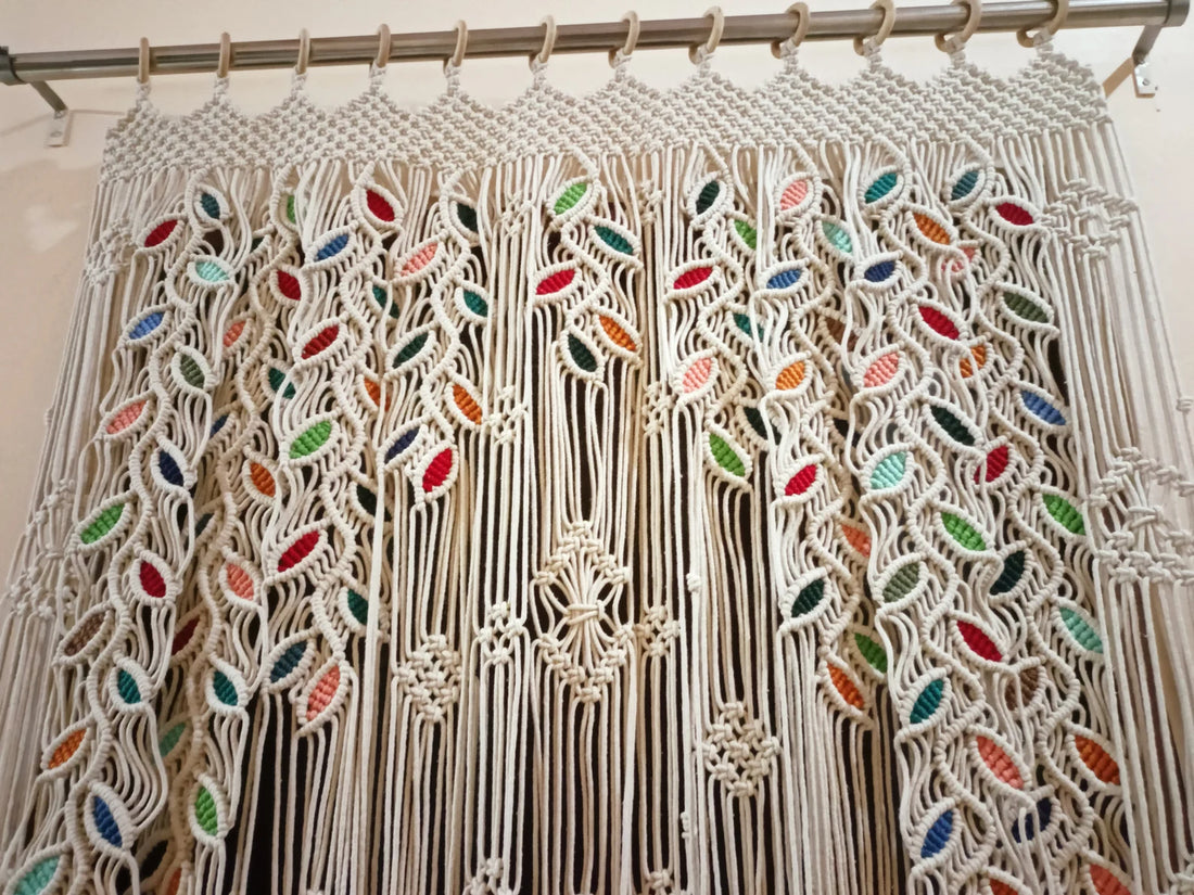Macrame Window Curtain | Macrame Curtain Online