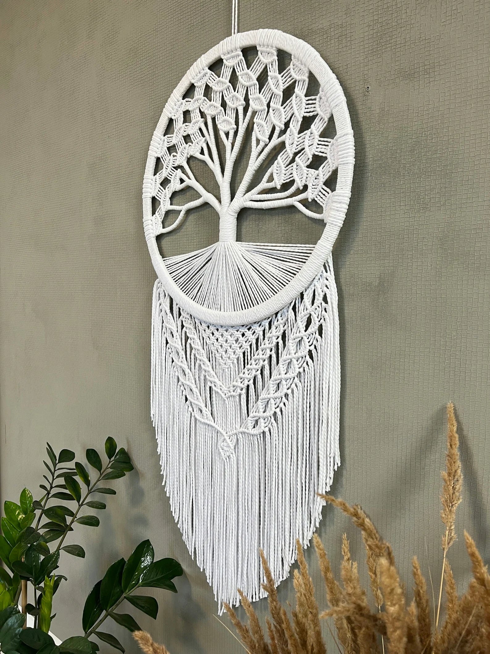Mom's Rope Large Tree of Life Macrame Wall Hanging